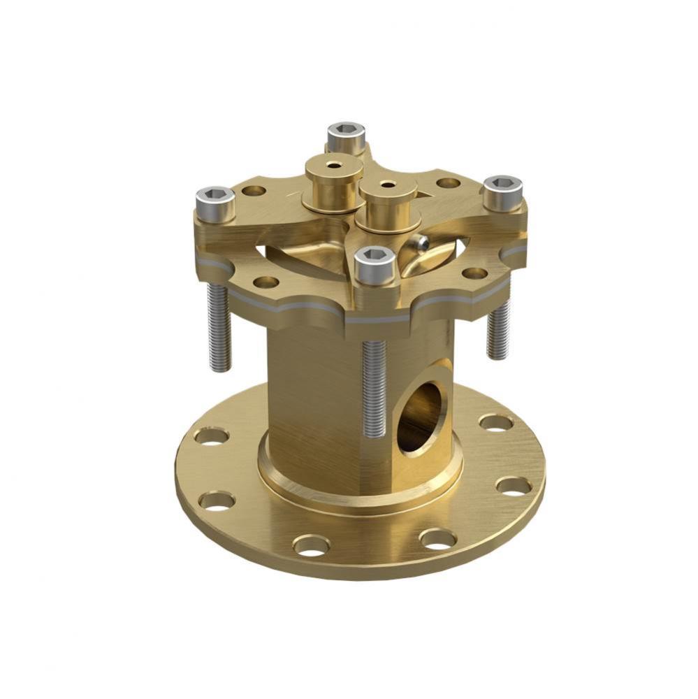 Rough-In Valve For Floor Mounted Pillar Tubfiller