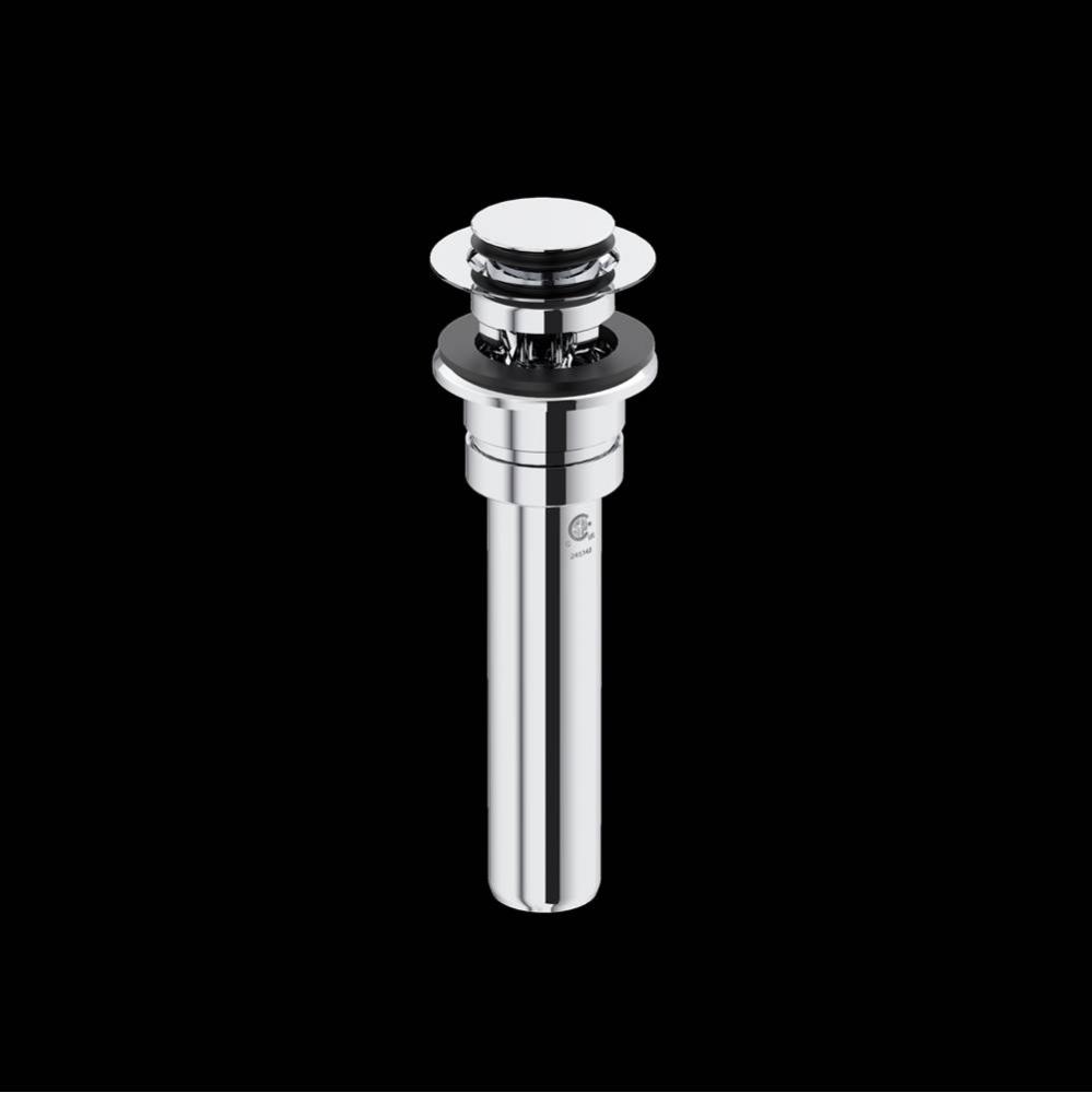 Lavatory Push Drain With Overflow