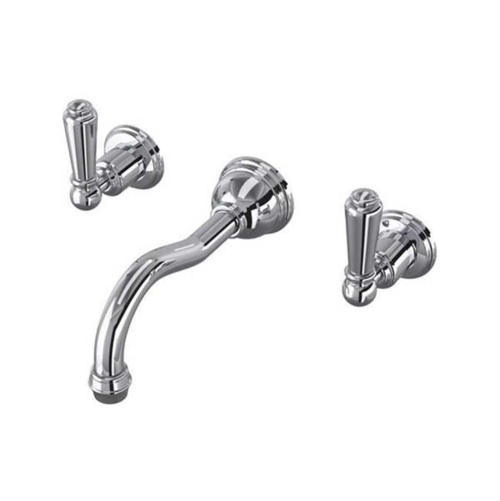 Edwardian™ Wall Mount Lavatory Faucet Trim With Column Spout
