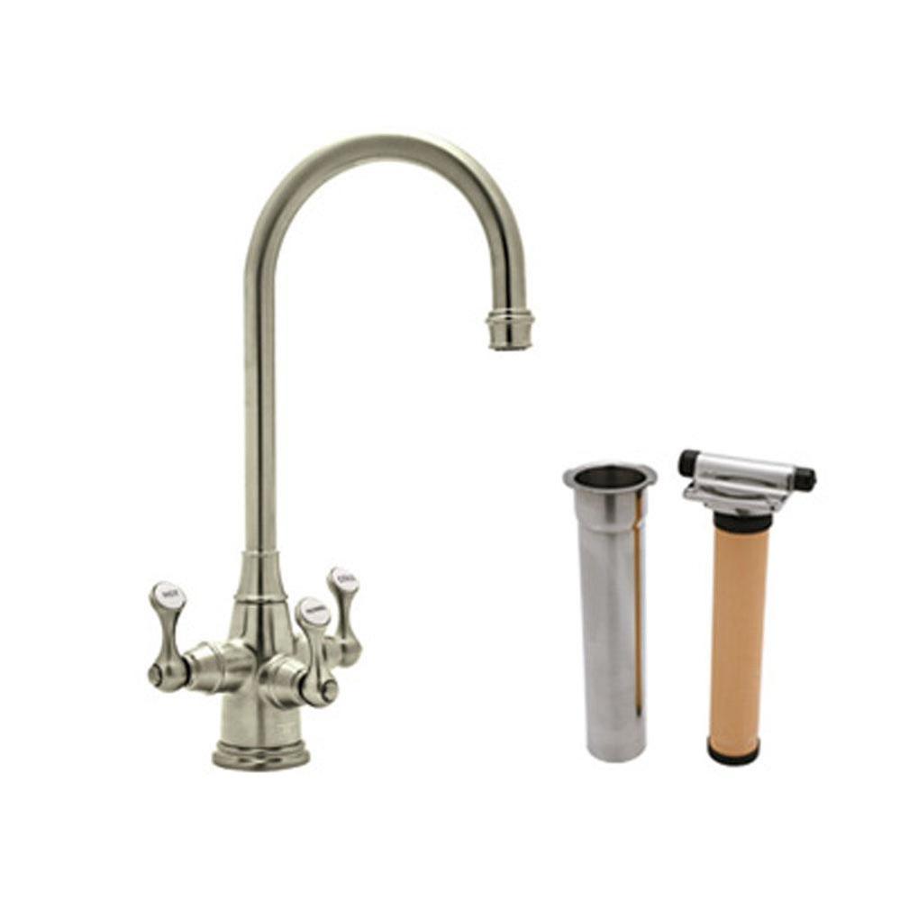 Georgian Era™ Three Handle Bar/Food Prep Filter Kitchen Faucet Kit