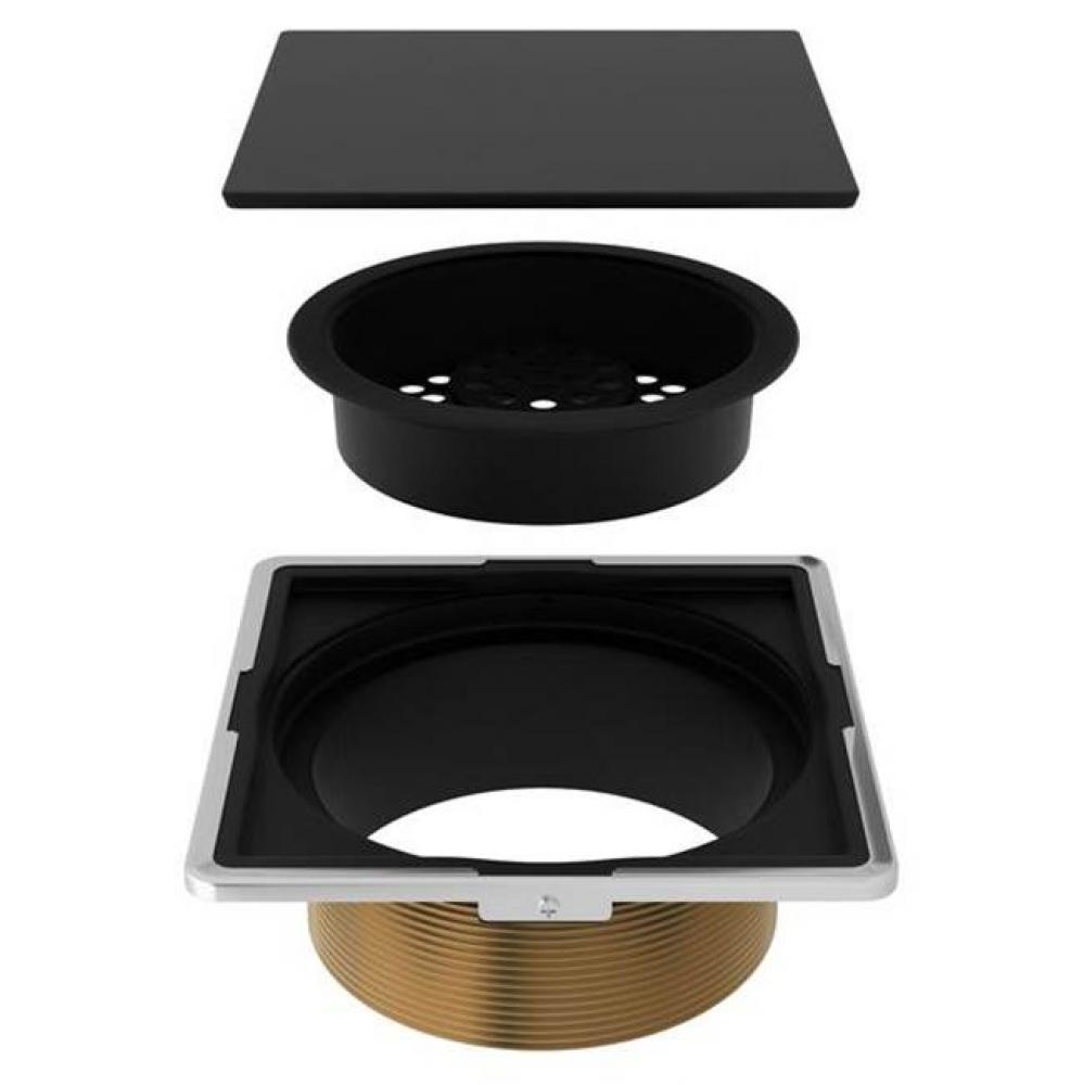 3 1/2'' IPS Threaded Brass Drain Throat Assembly