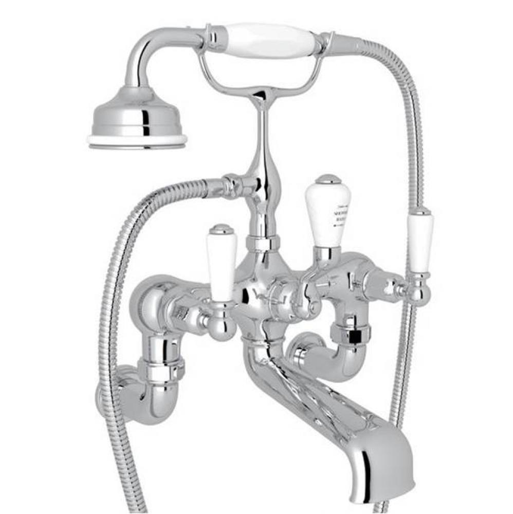Traditional Exposed Wall Mount Tub Filler