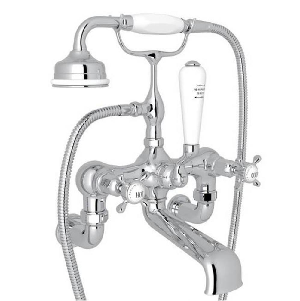 Traditional Exposed Wall Mount Tub Filler