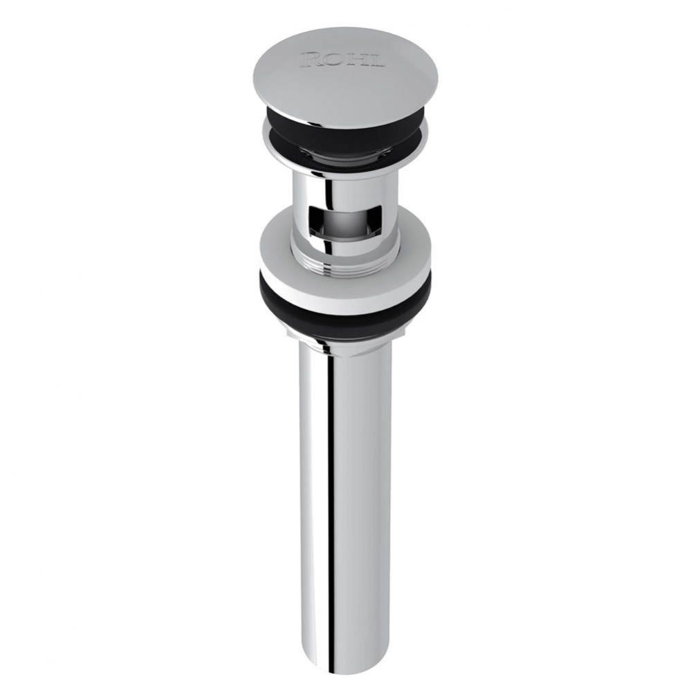 Lavatory Push Drain With Overflow