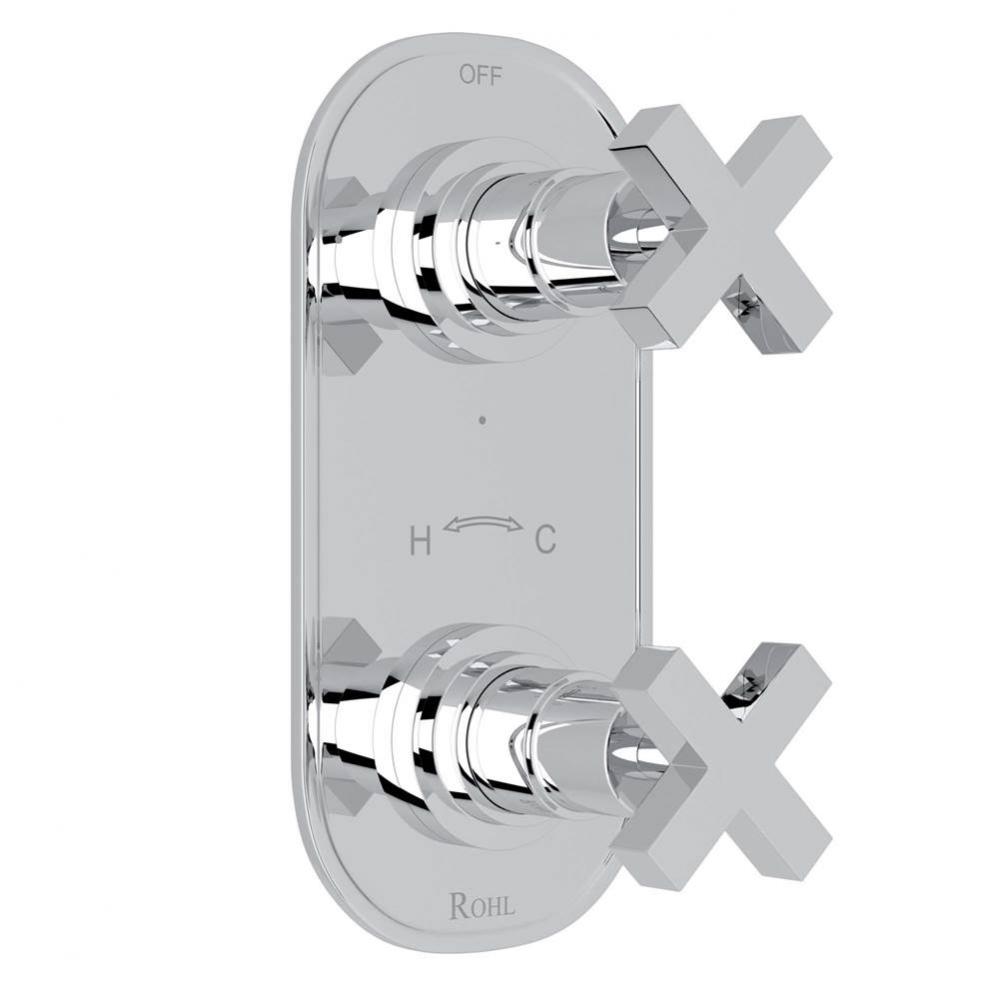 Lombardia® 1/2'' Thermostatic Trim With Diverter