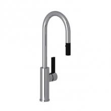 Rohl TR65D1LBAPC - Tuario™ Pull-Down Bar/Food Prep Kitchen Faucet With C-Spout