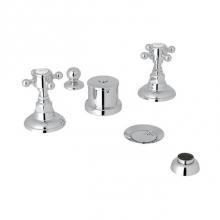 Rohl A1460XMAPC - Kit Rohl Country Bath Five Hole Bidet
