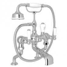 Rohl U.3500L/1-APC - Traditional Exposed Deck Mount Tub Filler