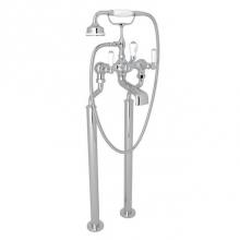Rohl U.3520L/1-APC - Traditional Floor Mount Tub Filler