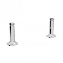 Rohl U.6794APC-2 - Georgian Era™ Bridge Faucet Straight Deck Unions