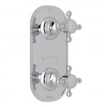 Rohl A4964XMAPC - 1/2'' Thermostatic Trim With Diverter