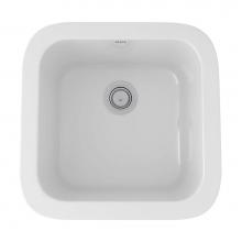 Rohl 5927-00 - Allia™ 18'' Fireclay Single Bowl Bar/Food Prep Kitchen Sink