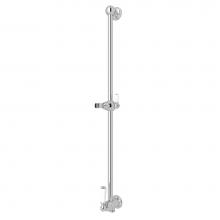 Rohl U.5535APC - 25'' Slide Bar With Integrated Volume Control And Outlet
