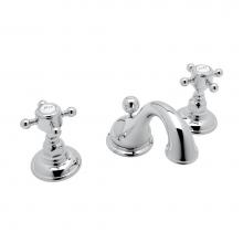 Rohl A1408XMAPC-2 - Acqui® Widespread Lavatory Faucet With Low Spout