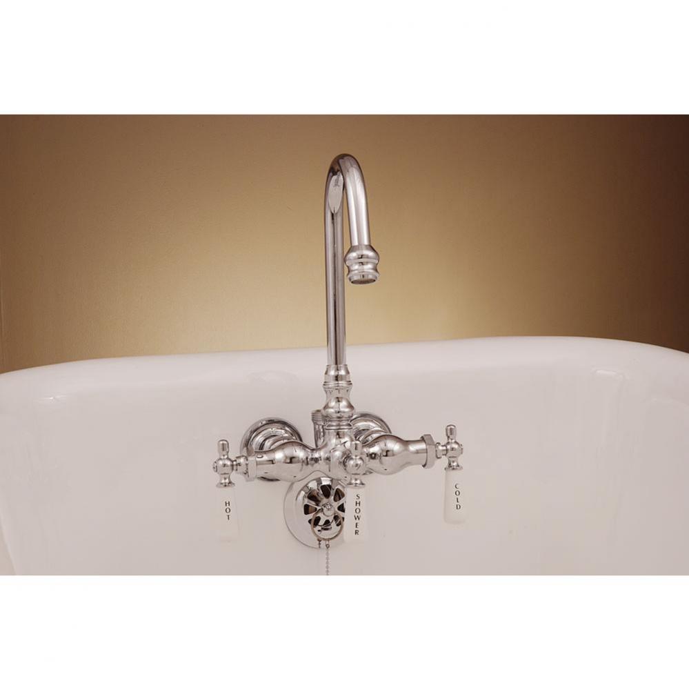 Chrome Gooseneck Diverter