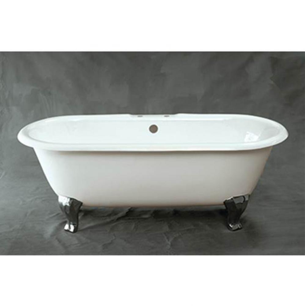 Cast Iron Dual Tub Cast Iron Dual Tub On Deco Style Legs