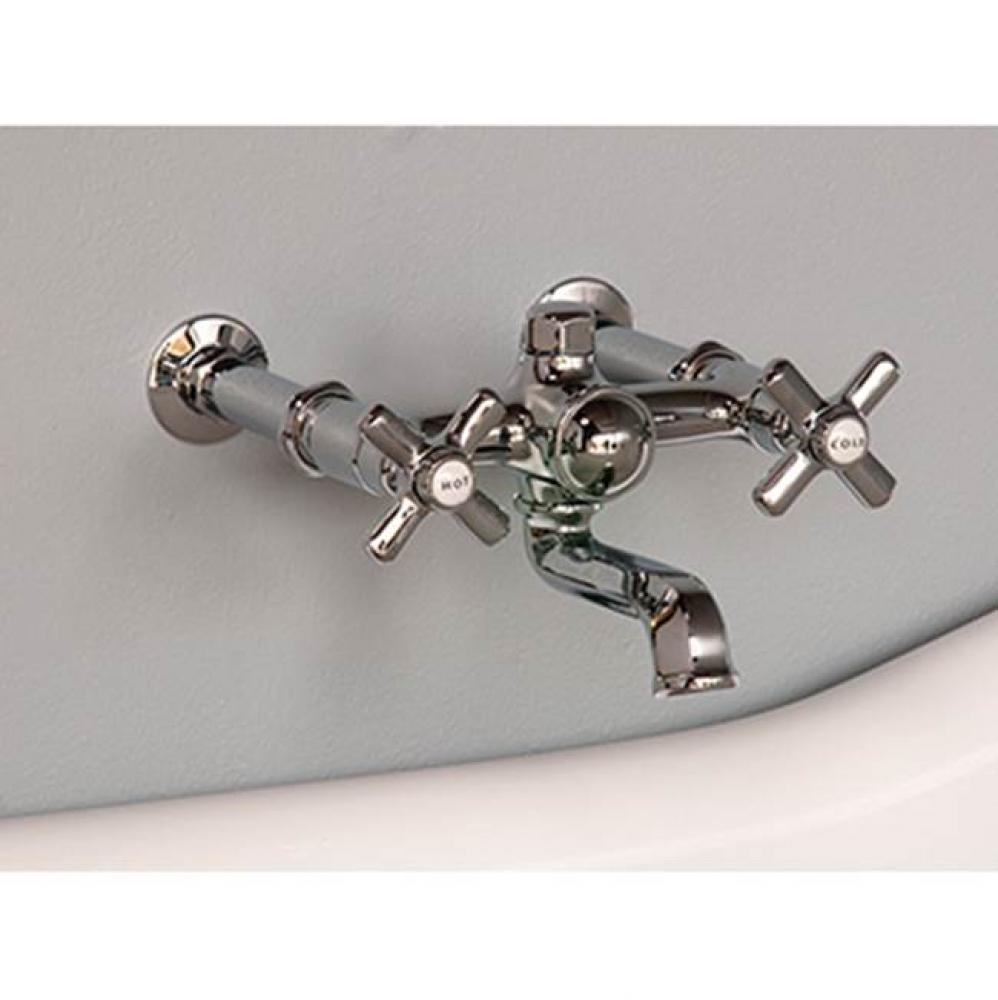 Wall Mount Tub Faucets Polished
