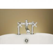 Sign Of The Crab P0802C - Chrome Deck Mount Faucet-Tub Filler