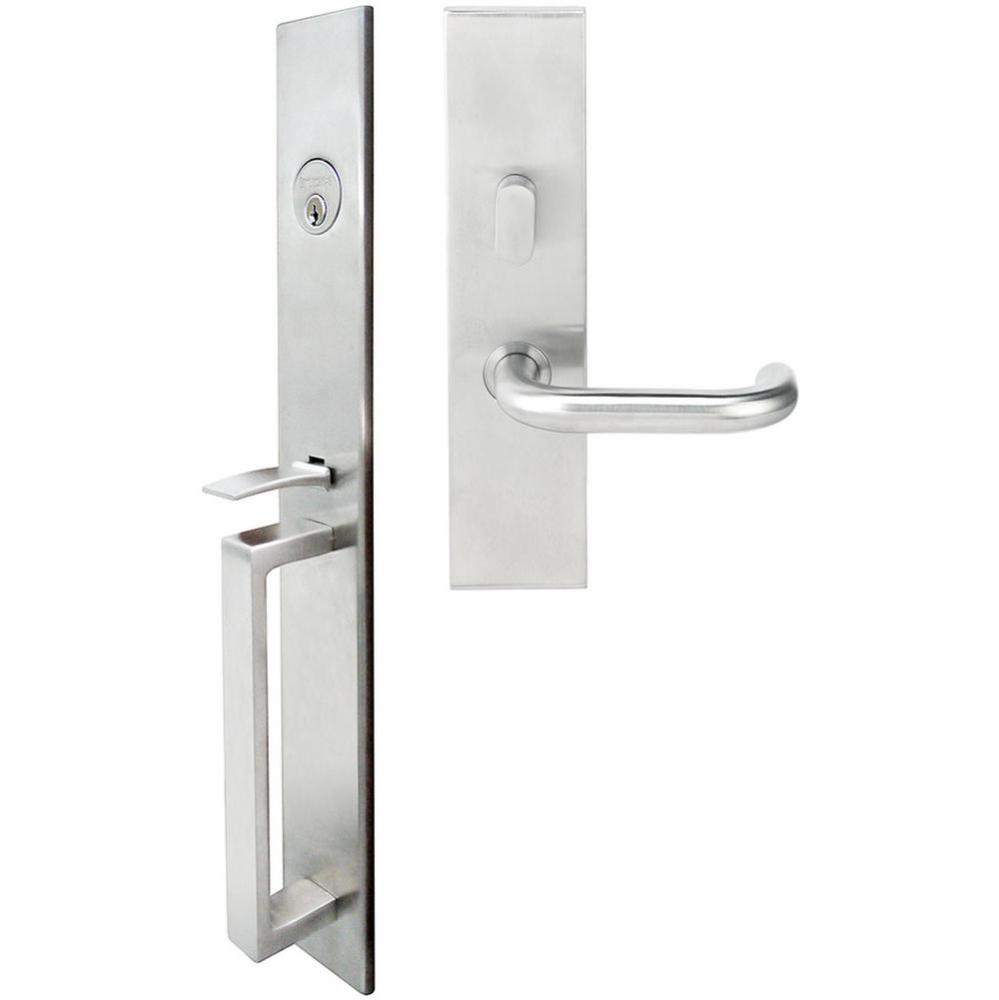 BW Handleset MT Mortise 102 Munich Entry 2-1/2''  32D RHR
