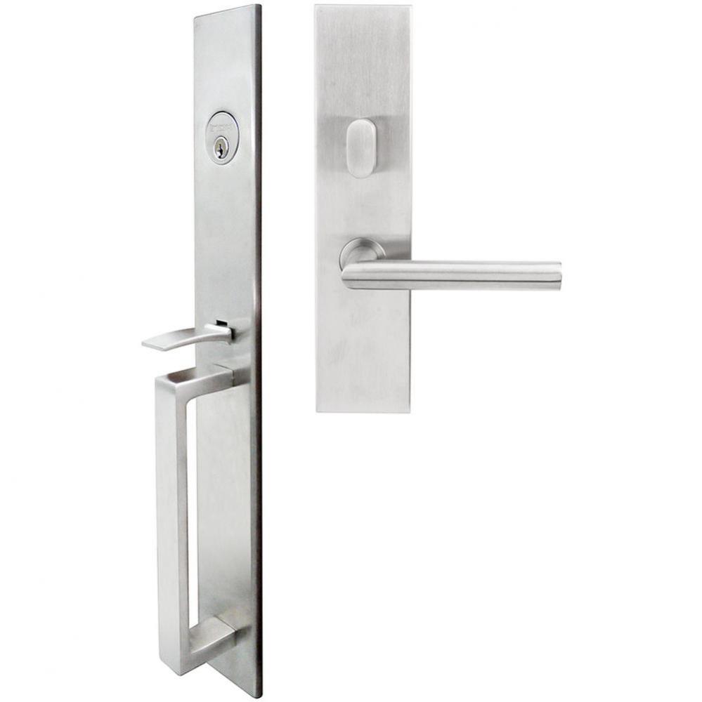 BW Handleset MT Mortise 107 Stockholm Entry 2-1/2''  32D RHR