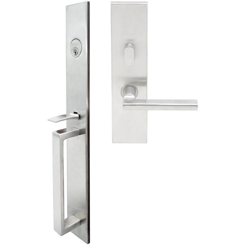 BW Handleset MT Mortise 243 Sunrise Entry 2-1/2''  32D LH