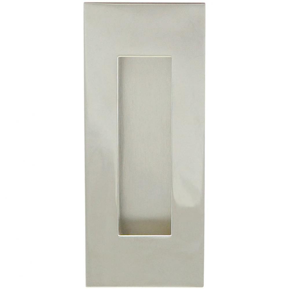 Rectangular Pocket/Cup Pull w/Rectangular Opening, US32