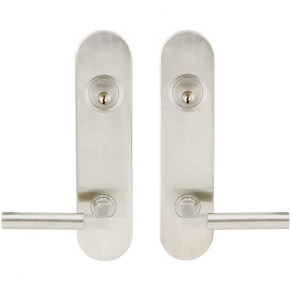 LA 221 Aurora,TL4 Entry,Double Cyl 2-3/4'' BS,32D