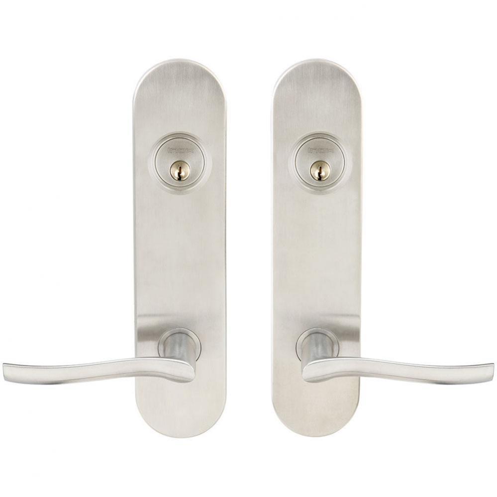 LA 225 Waterfall,TL4 Entry,Double Cyl 2-3/4'' BS,32D