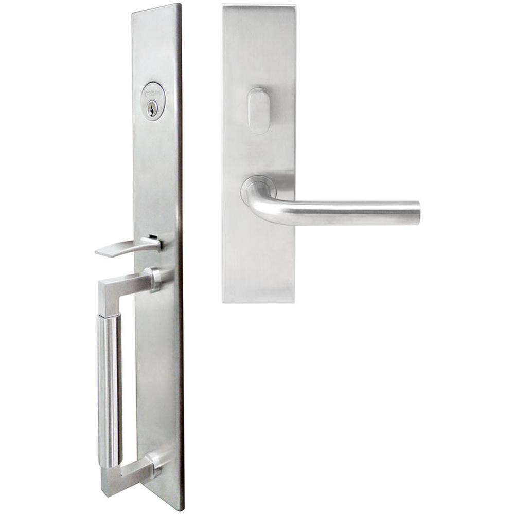 ME Handleset MT Mortise 101 Cologne Entry 2-1/2''  BS 32D RHR