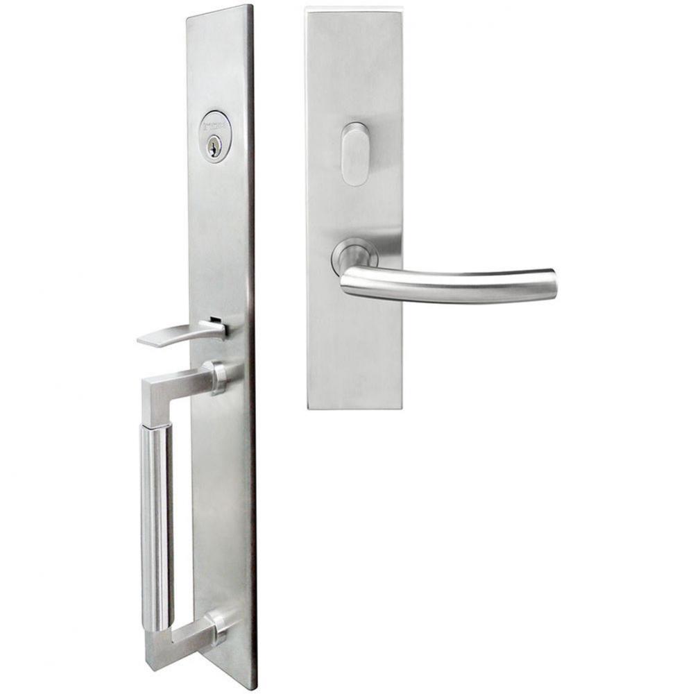 ME Handleset MT Mortise 103 Oslo Entry 2-1/2''  32D RHR