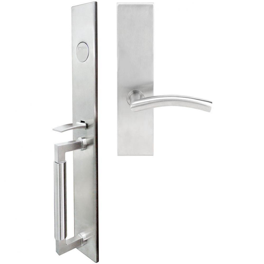 ME Handleset MT Mortise 104 Brussels Full Dummy 32D LH