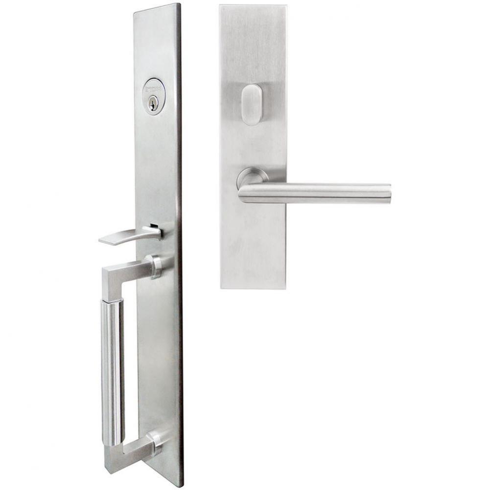 ME Handleset MT Mortise 107 Stockholm Entry 2-1/2''  32D LHR