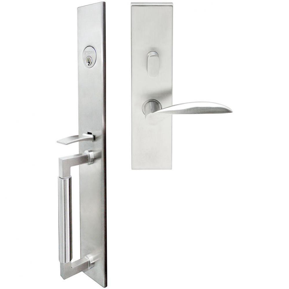 ME Handleset MT Mortise 227 Stratus Entry 2-3/4''  32D LH