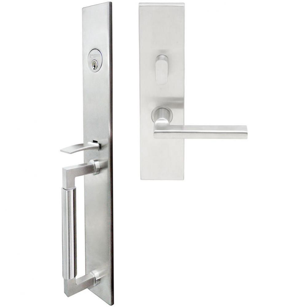 ME Handleset MT Mortise 243 Sunrise Entry 2-1/2''  32D LH