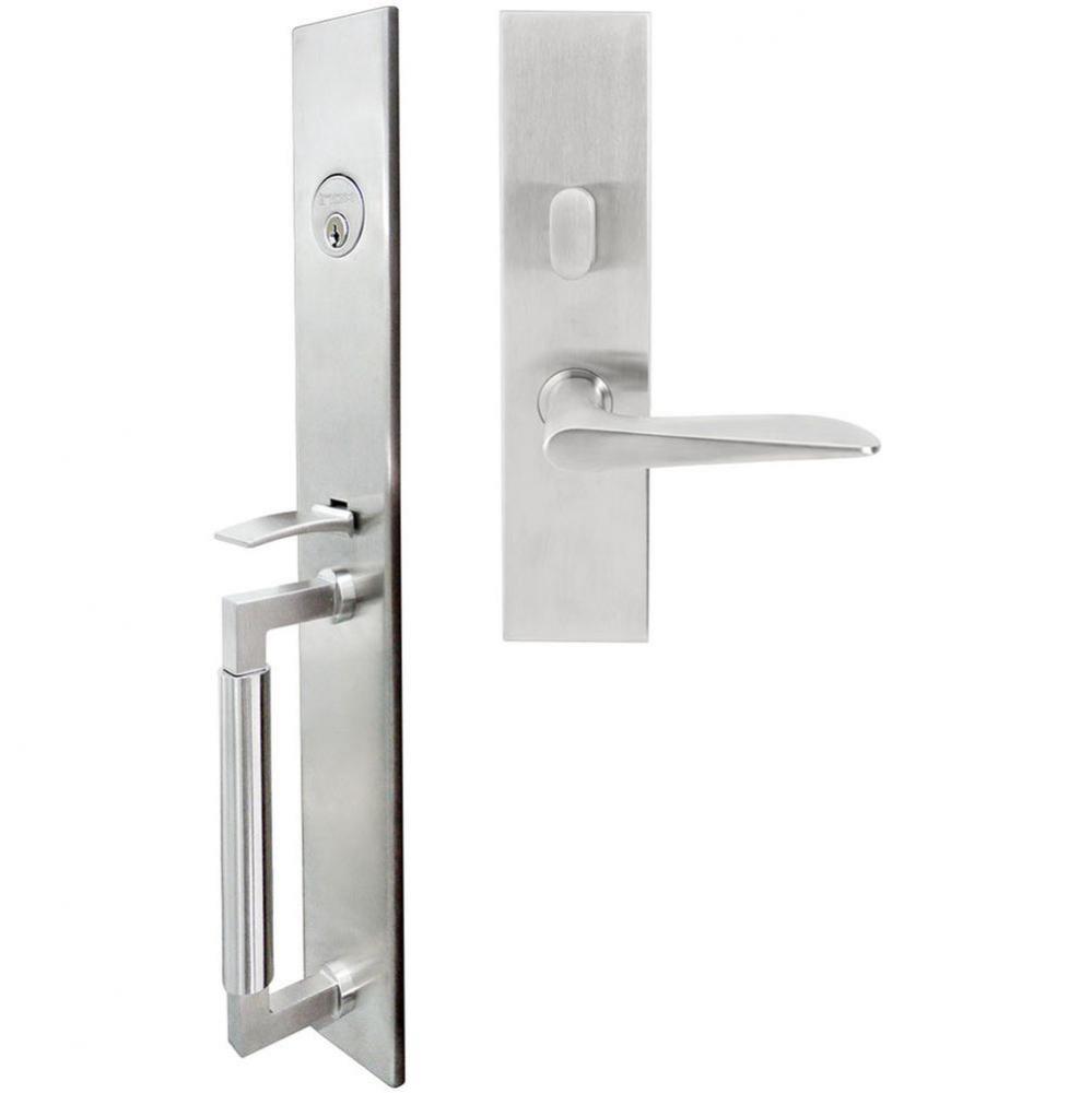 ME Handleset MT Mortise 344 Ecco Entry 2-3/4''  32D LH