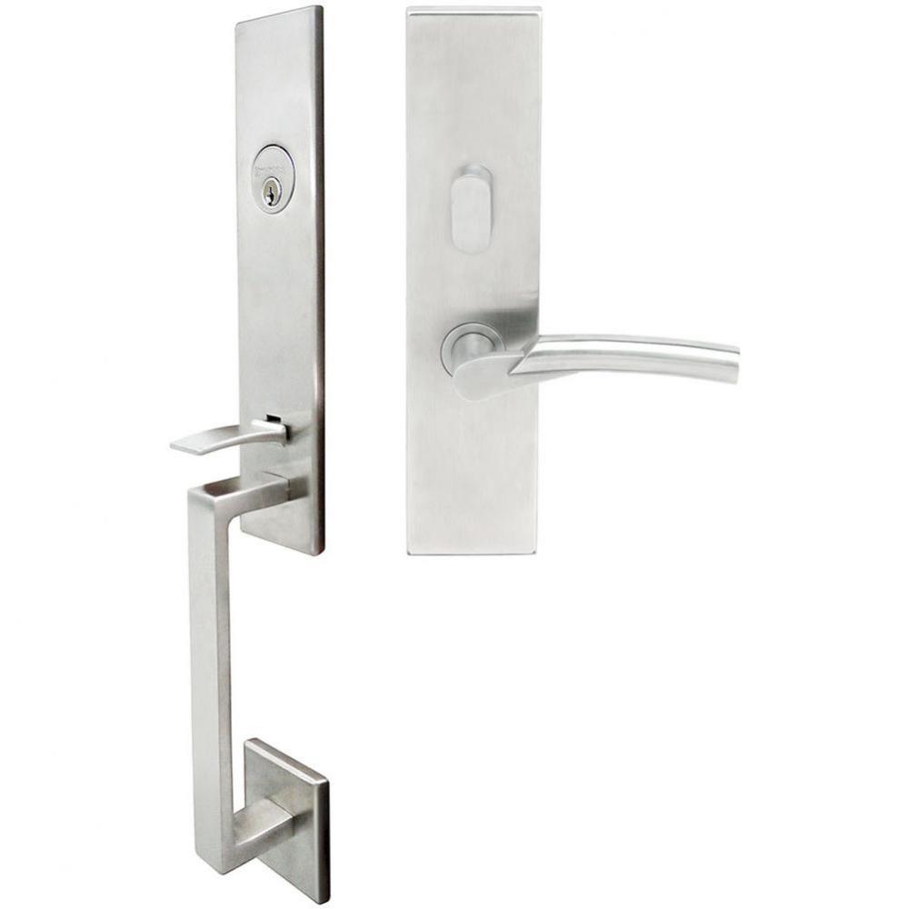 MH Handleset MT Mortise 223 Phoenix Entry 2-1/2''  32D RHR