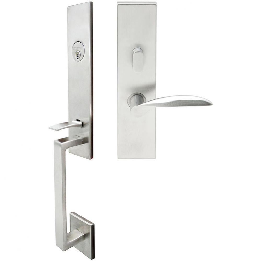 MH Handleset MT Mortise 227 Stratus Entry 2-1/2''  32D LHR