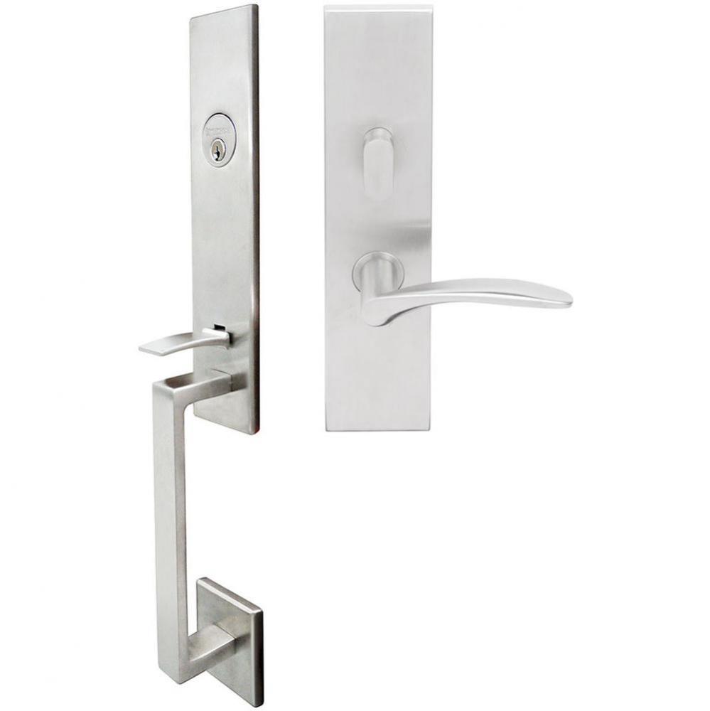 MH Handleset MT Mortise 311 Crest Entry 2-1/2''  32D RH