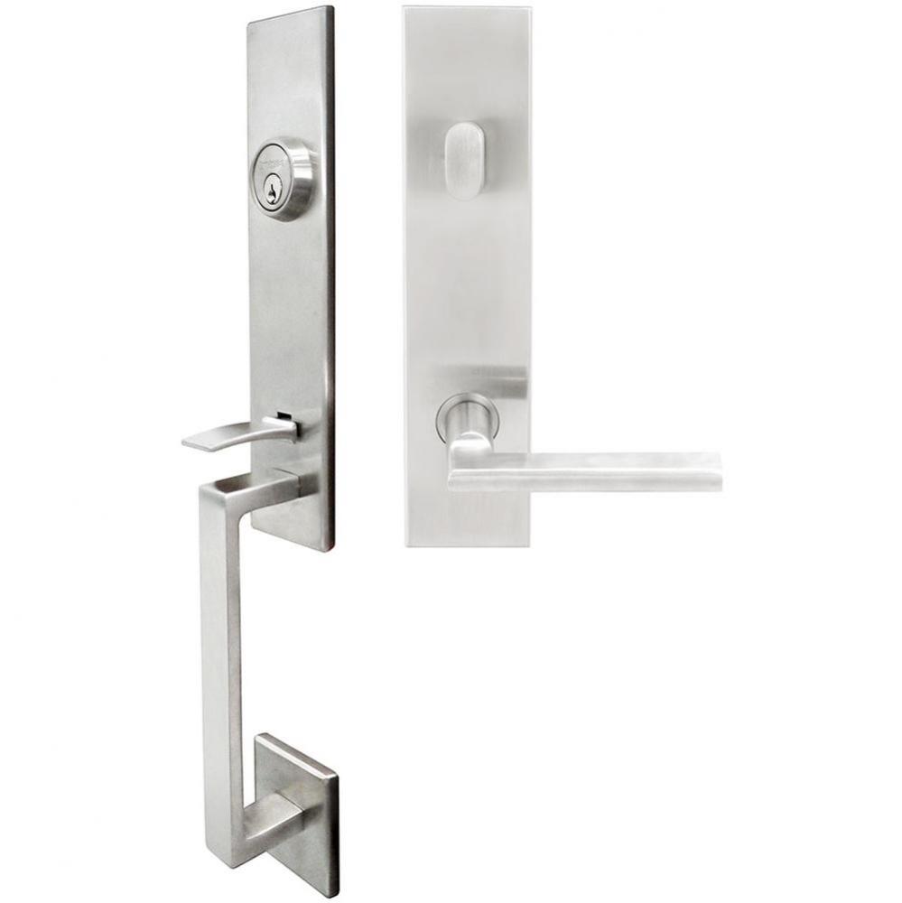 MH Handleset Tubular Sunrise Entry 2-3/4''  32D RHR