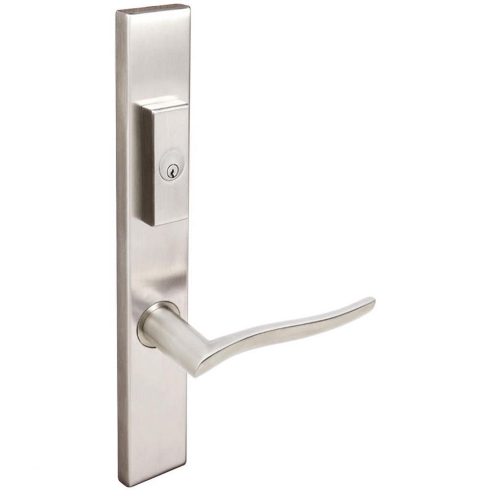 MU Multipoint 225 Waterfall US Entry Lever Low US32D LH