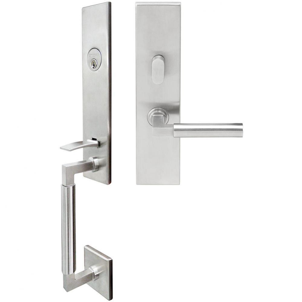 NY Handleset MT Mortise Aurora Entry 2-3/4''  32D RH