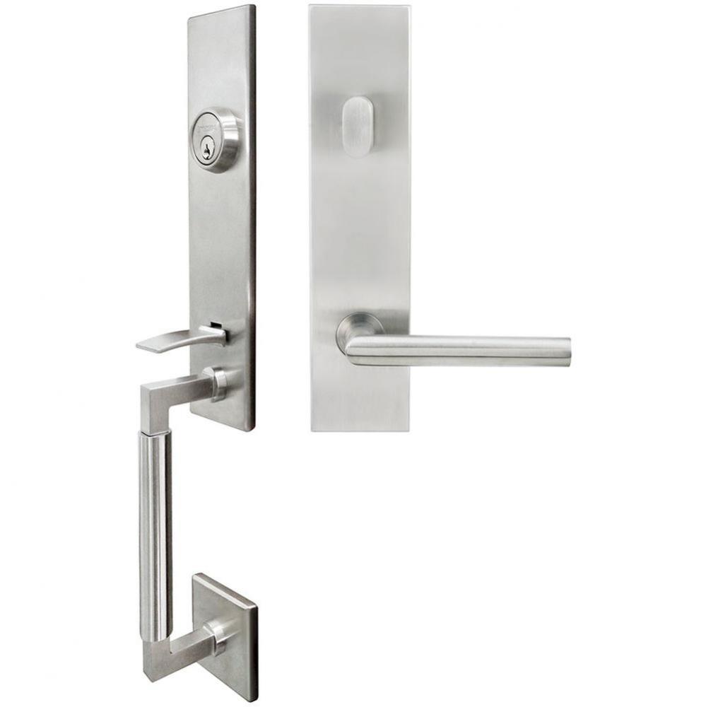 NY Handleset Tubular Frankfurt Entry 2-3/4''  32D LHR