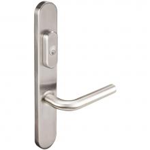 Inox BP101MA55-VL-32D-LH - BP Multipoint 101 Cologne US Entry Lever Low US32D LH