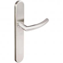 Inox BP103MA25-VH-32D-RH - BP Multipoint 103 Oslo Euro Patio Lever High US32D RH