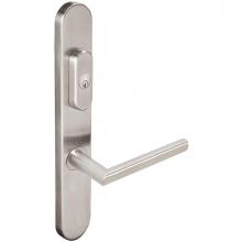 Inox BP107MA55-VL-32D-RH - BP Multipoint 107 Stockholm US Entry Lever Low US32D RH