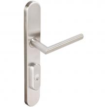 Inox BP107MA55-VH-32D-LH - BP Multipoint 107 Stockholm US Entry Lever High US32D LH