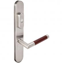 Inox BP213MA55-VL-32D-LH - BP Multipoint 213 Cabernet US Entry Lever Low US32D LH