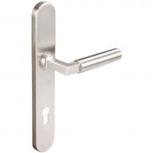 Inox BP221MA35-VH-32D-RH - BP Multipoint 221 Aurora Euro Entry Lever High US32D RH