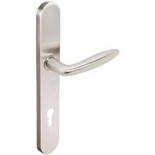 Inox BP226MA35-VH-32D-RH - BP Multipoint 226 Summer Euro Entry Lever High US32D RH