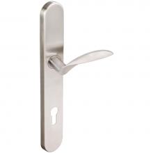 Inox BP227MA35-VH-32D-LH - BP Multipoint 227 Stratus Euro Entry Lever High US32D LH